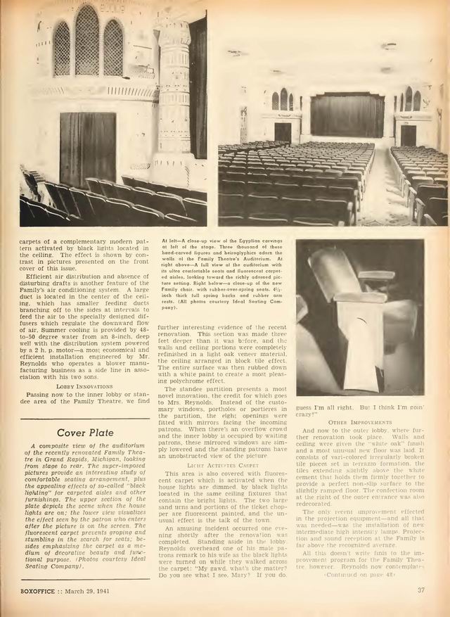Family Theatre - Family Theatre Newspaper Story 2 (newer photo)